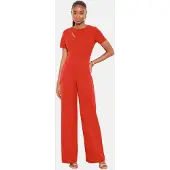 Lipsy Jumpsuit donkeroranje