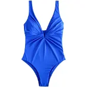 Next Shaping-badpak royal blue/koningsblauw