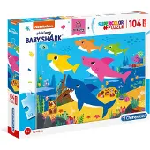 Clementoni Puzzle Maxi Baby Shark 104 tlg
