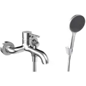 Kielle Oudee - Badkraan met accessoires, EcoSpare, chroom 10302SN40