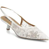Bianco Slingpumps 'Kristin' wit