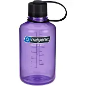 Nalgene Waterfles Narrow Mouth 500 ml Purple Black Cap