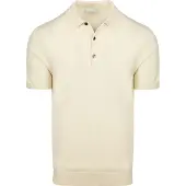 Profuomo Knitted Pooshirt Ecru | Off-White | Maat L