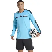 Adidas REF 26 Scheidsrechtersshirt Lange Mouwen Blauw Zwart