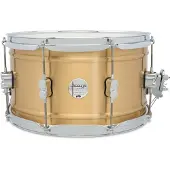 PDP Drums Concept Series Brushed Brass 14 x 8 inch snaredrum