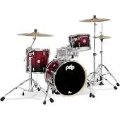 PDP Drums PDCM18BPRB Concept Maple Red/Black Fade Lacquer 3d. bebop shellset