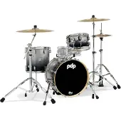 PDP Drums PDCM18BPSB Concept Maple Silver/Black Fade Lacquer 3d. bebop shellset