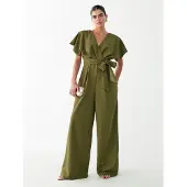 St MRLO Jumpsuit 'Hannah' kaki