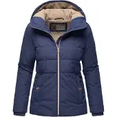 MARIKOO Winterjas 'Alemee 16' donkerblauw
