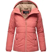 MARIKOO Winterjas 'Alemee 16' pastelrood