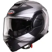 Caberg Trip Lunar Systeemhelm Mat/Zwart/Grijs/Wit M