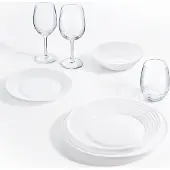 Luminarc Harena servies met soepkom 18 stuks (soepkom 20 cm)