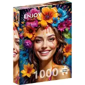Enjoy Puzzle Flower Girl Puzzel (1000 stukjes)