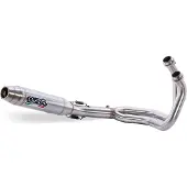 Gpr Exclusive Deeptone Inox Yamaha Mt-07 17-20 Niet Gehomologeerd Volledig Uitlaatsysteem