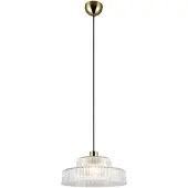TRIO Klassieke hanglamp Abella transparant glas