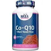 Haya labs Co-Q10 60mg & Red Yeast Rice - 60 caps