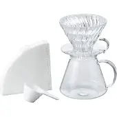 Hario V60 Glass Brewing Kit - 600ml