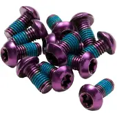 Reverse Components Schijfrotor Bouten Set 12 stuks, violet 2024 Schijfrem accessoires