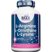 Haya labs L-Arginine, L-Ornithin & L-Lysine - 100 caps