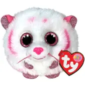 TY 42524 Pluche knuffel, Beanie Balls - Tijger Tabor Puffies