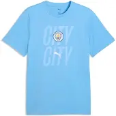 Puma Functioneel shirt 'ftblCulture' lichtblauw