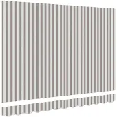 vidaXL Markiezenreinigingsmiddel, lichtgrijs en wit, 481 x 295 cm, polyester