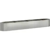 vidaXL verhoogde tuinbed, gegalvaniseerd staal, 300 x 40 x 40 cm, staal