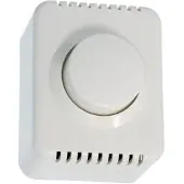 Plieger Universele Opbouw Dimmer – 50-400W – Draaidimmer – Wit – Voor Gloeilampen & Halogeen