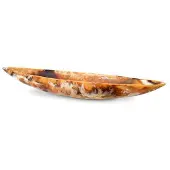 Eichholtz Schaal Bowl Mood Long Orange Swirl