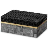 Eichholtz Opbergbox Box Seaside S Black Grey