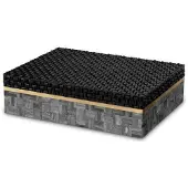 Eichholtz Opbergbox Box Seaside L Black Grey