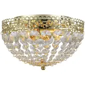 Markslöjd Plafondlamp , Saxholm, dimbare, Goud / Messing, Woonkamer, Metaal, Modern