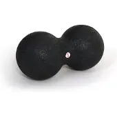 Sissel myofascia double ball- 24 cm - Zwart