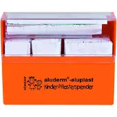 Aluderm® Pleisterdispenser aluderm-aluplast, incl. wandhouder, met schaar, 115 wondpleisters