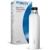 Brita - SodaTRIO - Roestvrij stalen fles - Wit - Klein - 1-Pack