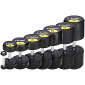 HMS Gummen Hantel 1 KG - Ideaal voor Krachttraining
