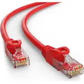 Wentronic Netwerkkabel | Cat5e U/UTP | 20 meter (Rood)