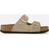 Scholl Bora 2 Buckles beige Suède Maat 40
