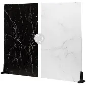 V-Flat World Onyx Marble/Alpine Marble