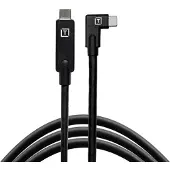 Tether Tools TetherPro Usb C naar Usb C Haaks Zwart