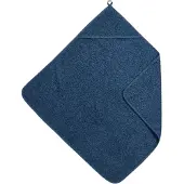 Meyco Baby Uni Badcape - Badstof - Indigo - 75x75cm