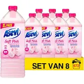 Asevi Aanbieding: Wasverzachter Soft Pink 1932 ml (8 flessen - 672 wasbeurten)