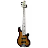 Lakland Skyline 55-01 Three Tone Sunburst Gloss 5-snarige elektrische basgitaar