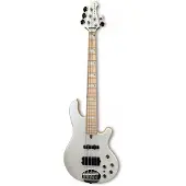 Lakland Skyline 55-02 Custom White Pearl Gloss 5-snarige elektrische basgitaar