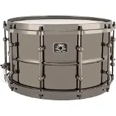 Ludwig LU0814 Universal Metal "Black-to-Black" Brass 14 x 8 inch snaredrum