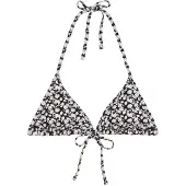 Marc O'Polo Bikinitop 'Millefleur' navy / nachtblauw / wit