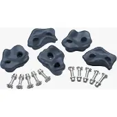 Swing King Swingking Klimstenen Set Middel Antraciet 5 Stuks