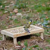 Cj Wildlife Grondvoedertafel Voor Vogelvoer | Deze Voedertafel Is Makkelijk Te Verplaatsen En Schoonmaken | Vivara