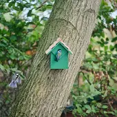 Cj Wildlife Nestkast Diamond - groen 32 mm | | | | Partner van Vogelbescherming Nederland