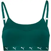Puma level 2 sportbh donkergroen Dames